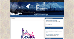 Desktop Screenshot of elzahra.org