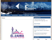 Tablet Screenshot of elzahra.org